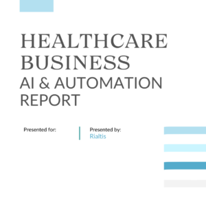 Healthcare Report Cover Page