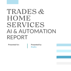 Trades Business AI Report Cover