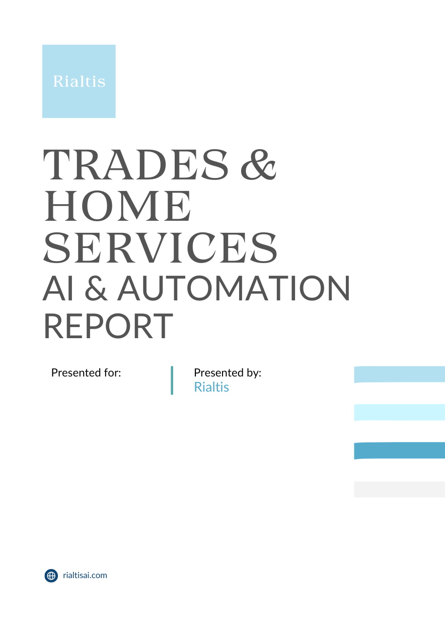 Trades Business AI Report Cover